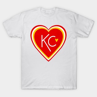 KC Love Red & Yellow T-Shirt